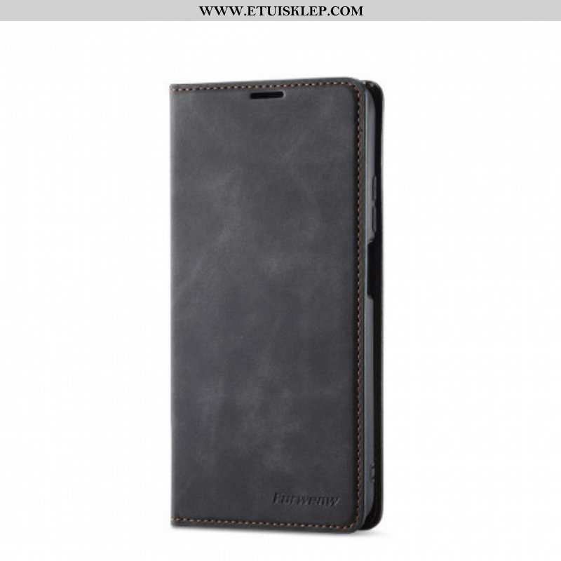 Etui Na Telefon do Poco M3 Etui Folio Forwenw Efekt Skóry